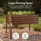 Best Choice Products 48x24x30in Elevated Galvanized Metal Garden Bed w/ Corner Protectors